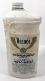 Vintage 1962 Veedol Super Formula Snowmobile Engine Oil 1 Imperial Quart Plastic Container Nearly Full