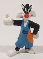 2020 McDonald's Space Jam New Legacy Sylvester The Cat 3 3/4" Tall Plastic Toy Figure No Ball