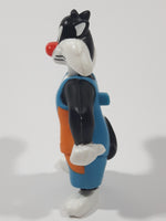 2020 McDonald's Space Jam New Legacy Sylvester The Cat 3 3/4" Tall Plastic Toy Figure No Ball