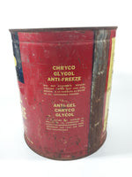 Rare Antique Chryco Glycol Anti-Freeze One Gallon Metal Can