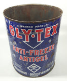 Rare Antique Bramco Gly Tex  Anti-Freeze One Gallon Metal Can