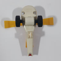 Vintage ND Fire Dept. Helicopter Plastic and Tin Metal Toy Made in Japan Broken Blade
