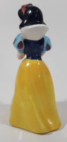 Vintage Walt Disney Productions Snow White 5 5/8" Tall Ceramic Porcelain Figurine Made in Japan Repaired