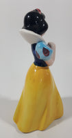 Vintage Walt Disney Productions Snow White 5 5/8" Tall Ceramic Porcelain Figurine Made in Japan Repaired