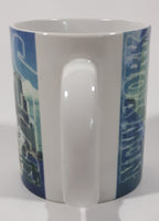 1998 Xpres Corp NFL New York Jets 3 3/4" Tall Ceramic Coffee Mug Cup