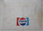 Vintage Pepsi Vendor White Cloth Waist Apron