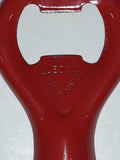 Vintage Ledco Miller Red Metal Beer Bottle Opener