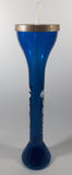 Rare Vintage Whirley Pepsi KFC 24 Oz. 20" Tall Translucent Blue Drink Bottle Yard Cup With Straw