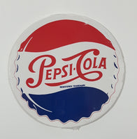 Rare 1993 Pepsi Diet Crystal Clear Cola Pepsi Slice Mandarin Orange Slice Lemon Lime and Crystal Pepsi 1 5/8" Caps with Large 3 1/4" Pepsi Cola Cap in Red Envelope Holder