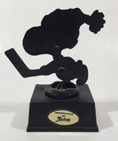 Vintage 1970s Aviva United Syndicate Features Snoopy World's Greatest Hockey Player 5" Tall Plastic Trophy with Wynn's Stickers On The Sides