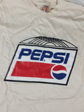 Oneita Power-T Pepsi Cola Henderson Excelsior Motor Mfg And Supply Co. Chicago U.S.A. X Large Cream White T-Shirt