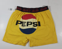 Rare Pepsi Cola Chinese Yellow Boxer Shorts Size M/M Medium New with Tags