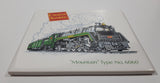 Vintage Canadian National Railway "Mountain" Type No. 6060 Train Locomotive Ceramic Tile