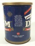 Vintage Douwe Egberts Drum Excellent Finest Cigarette Tobacco 150g Blue Tin Metal Can with Plastic Lid