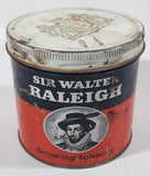 Vintage Sir Walter Raleigh Smoking Tobacco 6 Oz Tin Metal Can