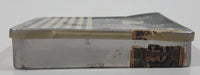 Vintage Marcovitch Black & White Cigarettes 20 Count Tin Metal Holder Case