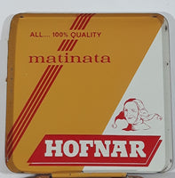 Vintage Hofnar Matinata All.... 100% Quality Cigarettes 20 Count Tin Metal Holder Case