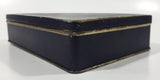 Vintage Player's Navy Cut Cigarettes Medium 100 Count Navy Blue Tin Metal Holder Case