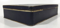 Vintage Player's Navy Cut Cigarettes Medium 100 Count Navy Blue Tin Metal Holder Case