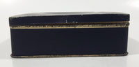 Vintage Player's Navy Cut Cigarettes Medium 100 Count Navy Blue Tin Metal Holder Case