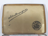 Vintage Player's Navy Cut Cigarettes Medium 100 Count Navy Blue Tin Metal Holder Case