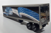 Franklin Mint Precision Models Peterbilt Semi Truck and Refrigerated Trailer 22 3/4" Long Die Cast Toy Car Vehicle