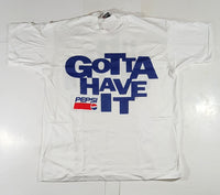 Screen Stars Best Pepsi Cola Gotta Have It uh huh XL X Large White T-Shirt