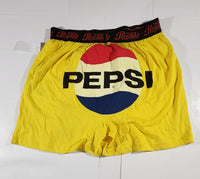 Rare Pepsi Cola Chinese Yellow Boxer Shorts Size M/M Medium New with Tags