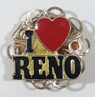 I Love Reno Enamel Metal Pin Clip