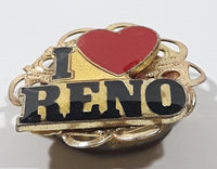 I Love Reno Enamel Metal Pin Clip