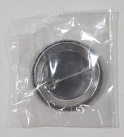 I Fought The Law Grey 1 1/2" Round Metal Button Pin New in Bag