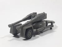 1997 G.T.I. Grand Toys Mobile Artillery Trailer Army Grey Plastic Toy Car Vehicle
