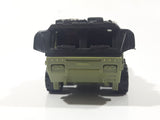 Armored Truck Army Green and Grey Plastic Toy Car Vehicle