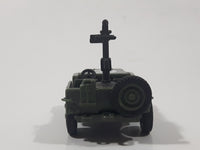 1997 G.T.I. Grand Toys Jeep Army Green Plastic Toy Car Vehicle
