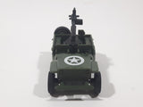 1997 G.T.I. Grand Toys Jeep Army Green Plastic Toy Car Vehicle