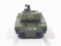 Funrise Micro Machines Style AC 1BG Tank Army Green Die Cast Toy Car Vehicle