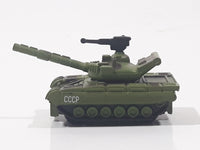 Funrise Micro Machines Style RH33 CCCP Tank Army Green Die Cast Toy Car Vehicle