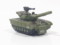 Funrise Micro Machines Style RH33 CCCP Tank Army Green Die Cast Toy Car Vehicle