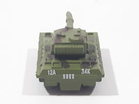 Funrise Micro Machines Style 34KA 12A 34K Tank Army Green Die Cast Toy Car Vehicle