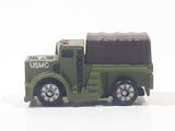 Funrise Micro Machines Style USMC Truck Army Green Die Cast Toy Car Vehicle