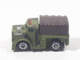 Funrise Micro Machines Style USMC Truck Army Green Die Cast Toy Car Vehicle