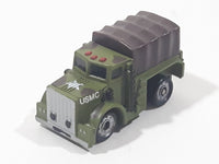 Funrise Micro Machines Style USMC Truck Army Green Die Cast Toy Car Vehicle