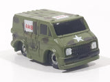 Funrise Micro Machines Style Van Army Green Die Cast Toy Car Vehicle