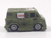 Funrise Micro Machines Style Van Army Green Die Cast Toy Car Vehicle