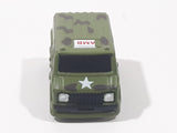 Funrise Micro Machines Style Van Army Green Die Cast Toy Car Vehicle