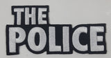 The Police 2" x 4" Embroidered Fabric Iron On Patch Badge