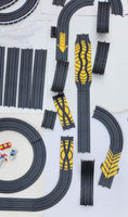 Vintage Life-Like Racing Turbo Blaster Raceway HO Scale Electric Racing Slot Car Track with Box