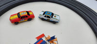 Vintage Life-Like Racing Turbo Blaster Raceway HO Scale Electric Racing Slot Car Track with Box