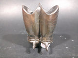 1930s Very Rare Trophy Craft Miniature Copper Cowboy Boots - Treasure Valley Antiques & Collectibles