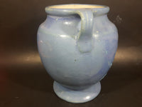 1940s Raised Relief Pottery Vase (No Lid) - Treasure Valley Antiques & Collectibles